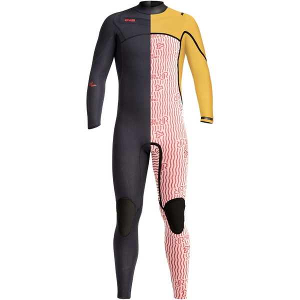 2026 Xcel Hombres Infiniti 4/3mm Chest Zip Neopreno MN43Z2L4 - Black